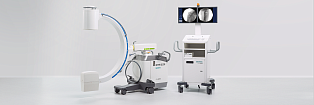 Мобильный рентгенохирургический аппарат типа C-дуга Siemens Cios Select