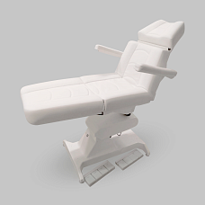 Кресло процедурное с электроприводом ОД-4 Мезо, с откидными подлокотниками, с ножной педалью управления