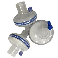 Фильтр дыхательный бактериально-вирусный однократного применения (взрослый, с ТВО)